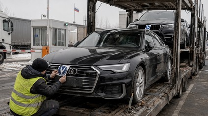 PAŠOVANIE ZÁPADNÝCH ÁUT DO RUSKA: ZNAKY AUDI A BMW PRELEPUJÚ ČÍNSKYMI LOGAMI