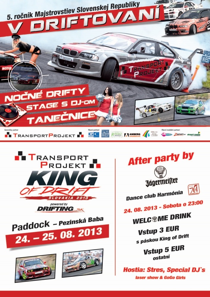 4. Transport Projekt King of Drift Slovakia 2013