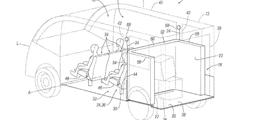 Ford si nechal patentovať airbag v kufri, presnejšie povedané v nákladovom priestore