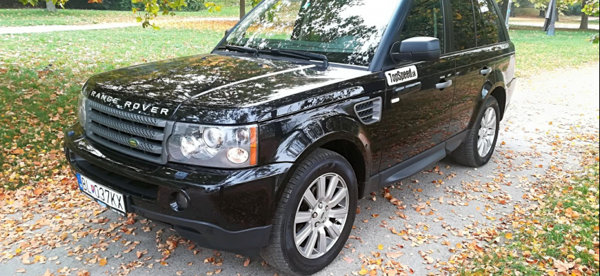 Test jazdenky: Range Rover Sport L320 (2004-2009)