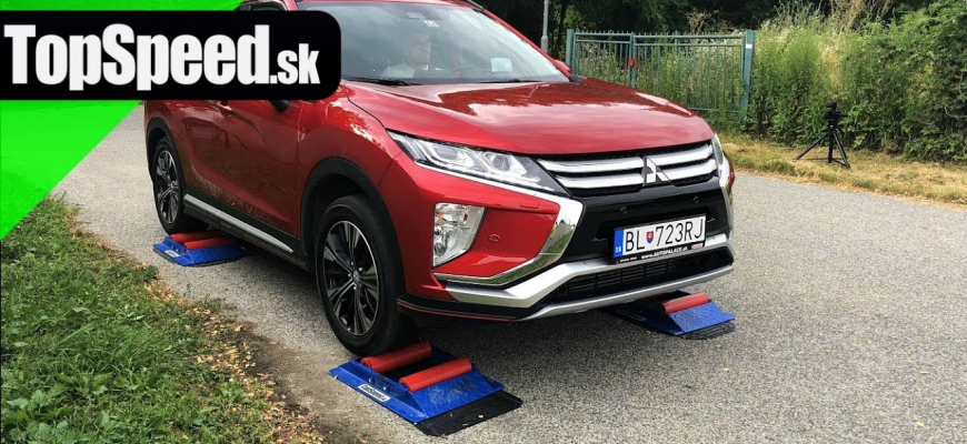 Mitsubishi Eclipse Cross test inteligencie pohonu 4x4