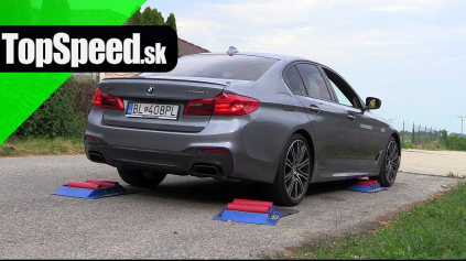 BMW M550D XDRIVE TEST INTELIGENCIE POHONU 4X4