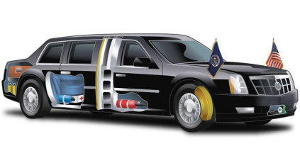 V čom sa vozí prezident Obama? Nie je to ani tak auto, ako skôr luxusný tank