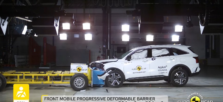 Aj najnovšia Kia Sorento Euro NCAP prešla na výbornú