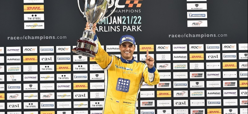 Juan Pablo Montoya vyhral Preteky šampiónov