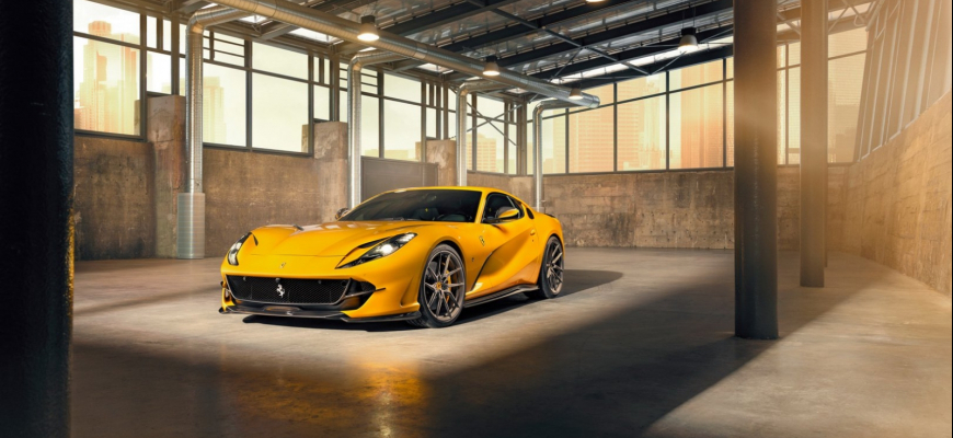 Novitec Ferrari 812 Superfast s decentným aero balíkom