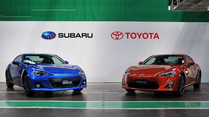 SUBARU A TOYOTA SA ZBLIŽUJÚ. TOYOTA VLASTNÍ 20% SUBARU A TO ZAS AKCIE TOYOTY ZA 550 MILIÓNOV