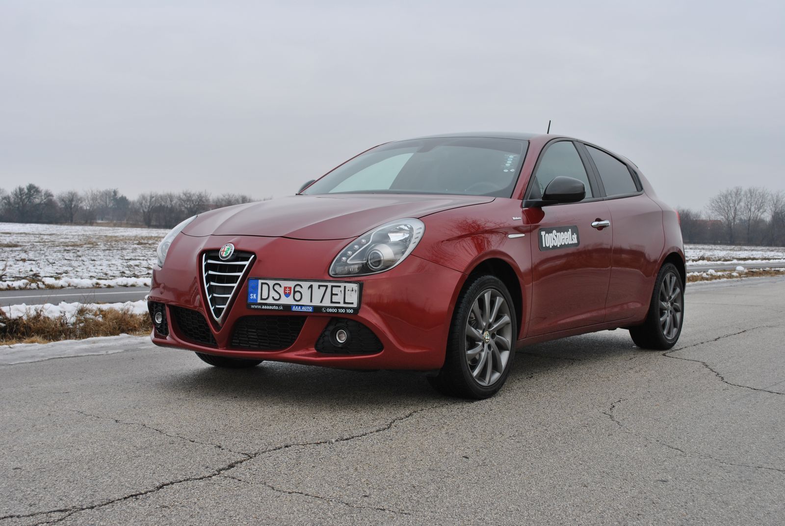 Topspeed.sk test jazdenky Alfa Romeo Giulietta