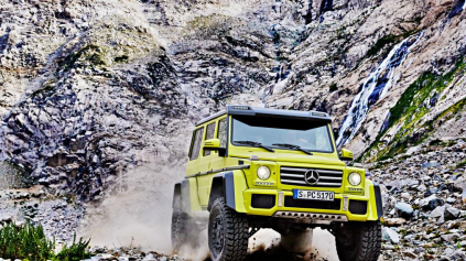 MERCEDES G500 4X4 NEMECKÉ MONŠTRUM NA DRUHÚ