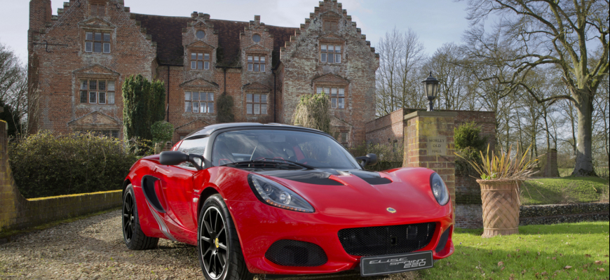 Aktualizovaný Lotus Elise Sprint váži menej ako 800 kg