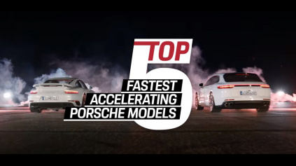 TOP 5 PORSCHE S NAJLEPŠÍM ZRÝCHLENÍM!