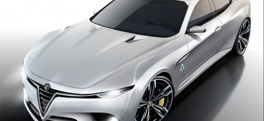 Alfa vyvíja veľký sedan plný technológií, nebude chýbať systém autopilot