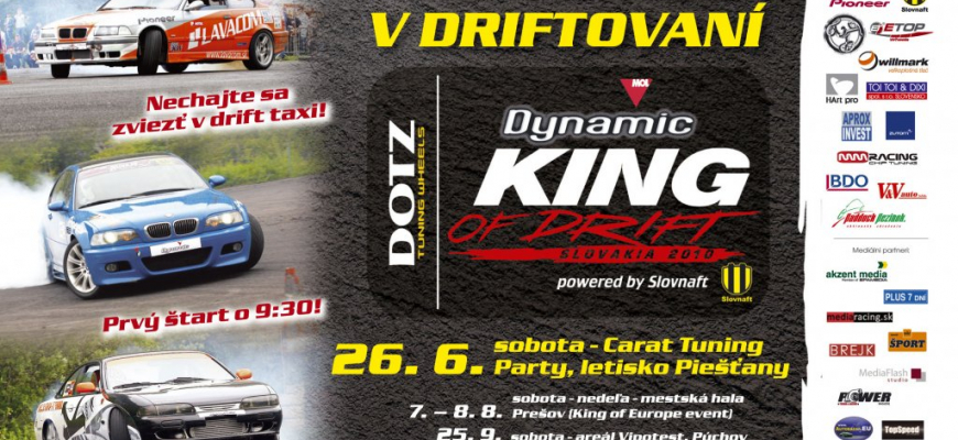 III. preteky seriálu MOL Dynamic King of Drift Slovakia 2010