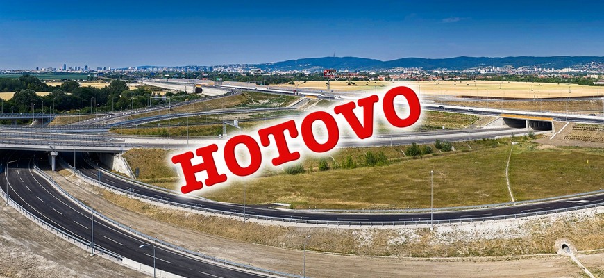 Križovatka D1 D4 je konečne hotová. Bude spoplatnená?