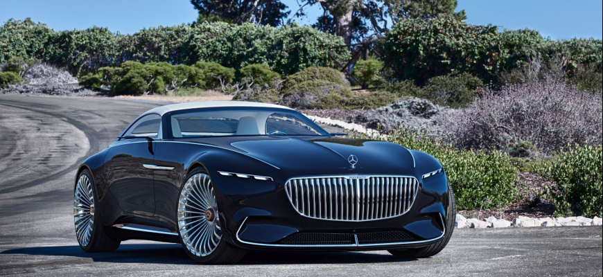 Mercedes Maybach Vision 6 Cabrio je opulentnosť na kolesách