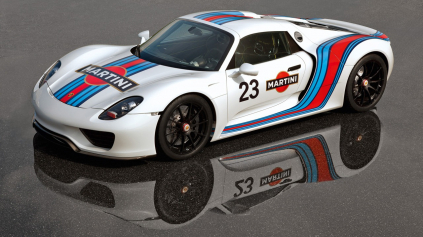 PORSCHE A MARTINI OPÄŤ SPOLU. ALE LEN PRE PRÍPAD 918.
