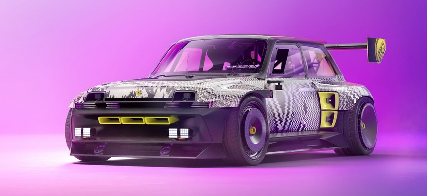 Driftovací špeciál R5 Turbo 3E na baterky je pripomienkou polstoročia modelu Renault 5