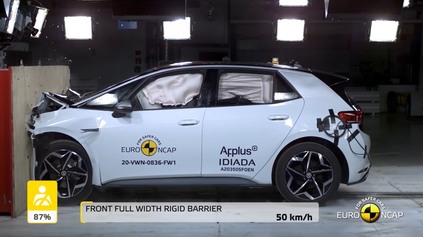 Elektromobil VW ID.3 Euro NCAP prešiel s 5 hviezdičkami