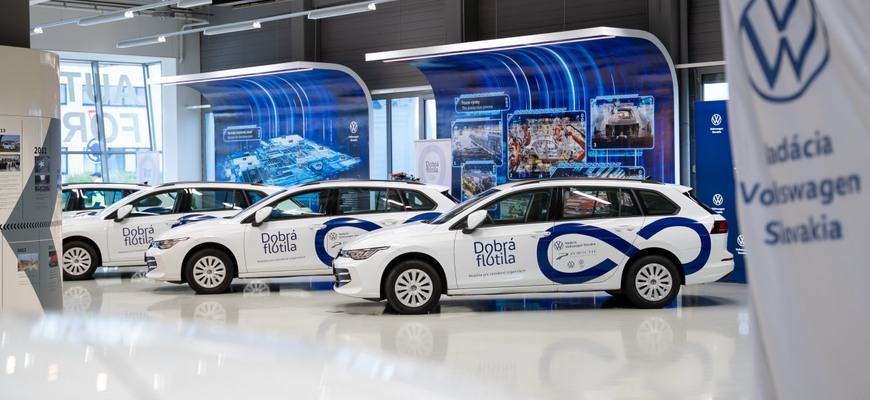 Nadácia Volkswagen Slovakia posiela autá do celého Slovenska! Pomôžu tam, kde ich potrebujú