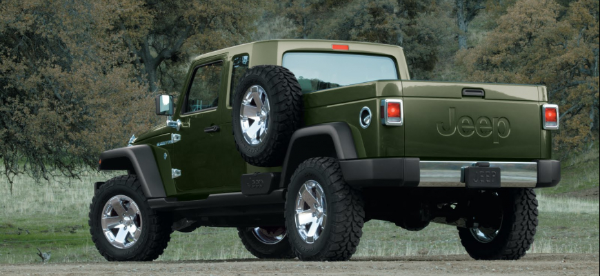 Nová generácia Jeep Wrangler príde aj ako Pick-up