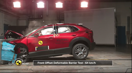 MAZDA CX-30 EURO NCAP PREŠLA NA MAXIMUM BODOV