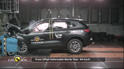 FORD KUGA EURO NCAP PREŠIEL BEZ PROBLÉMOV NA 5 HVIEZDIČIEK