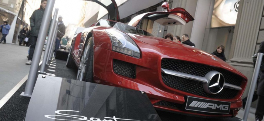 Tie správne topánky pre váš Mercedes SLS AMG