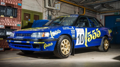 Nielen Impreza, ale aj Subaru Legacy bolo rally auto!