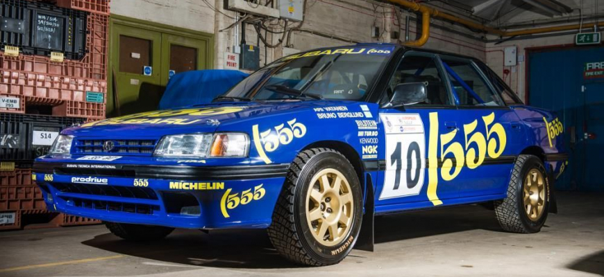 Nielen Impreza, ale aj Subaru Legacy bolo rally auto!