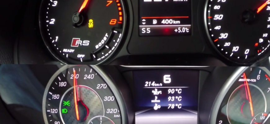 Mercedes A45 AMG vs. Audi RS3: Sú štyri valce viac ako päť?