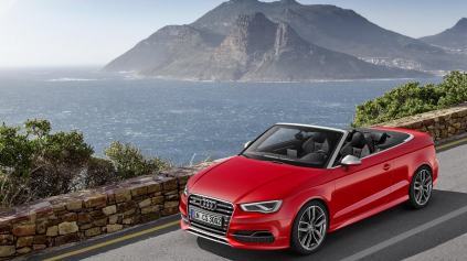 KABRIOLET AUDI S3 PRÍDE DO ŽENEVY S VÝKONOM 300 K