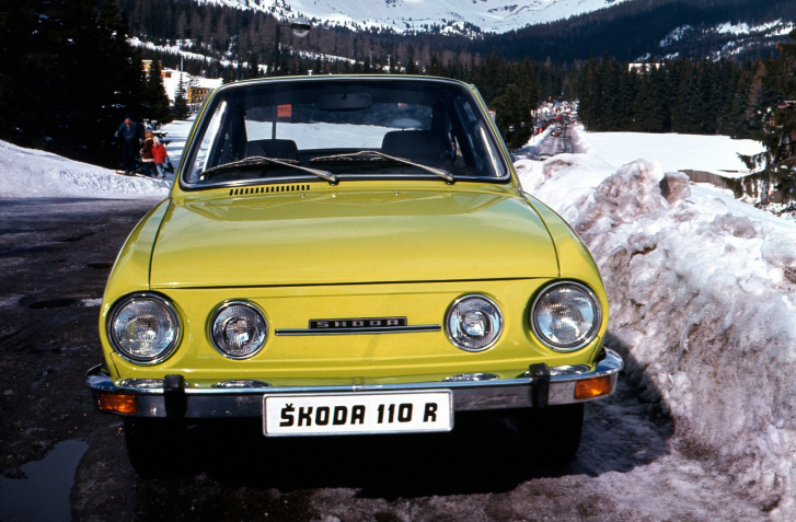 ŠKODA 110 R OSLAVUJE. NEUVERITEĽNÝCH 50 ROKOV