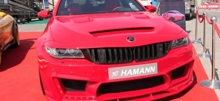 Hamann predstavil M5-ku so zrasteným obočím a v červenej farbe. Vkus je dnes asi pasé