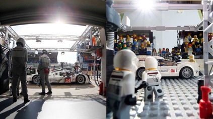 FOTOGRAF ZA POMOCI LEGO PORSCHE PRETVÁRA IKONICKÉ OBRÁZKY