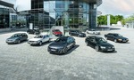 Audi spomína. Postavilo vedľa seba všetky generácie A6, vrátane predchodcov