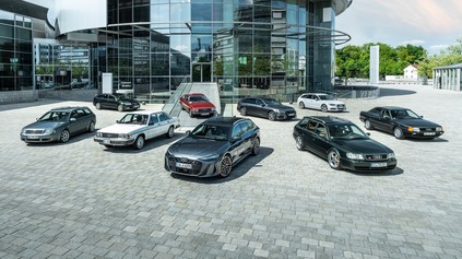 AUDI SPOMÍNA. POSTAVILO VEDĽA SEBA VŠETKY GENERÁCIE A6, VRÁTANE PREDCHODCOV
