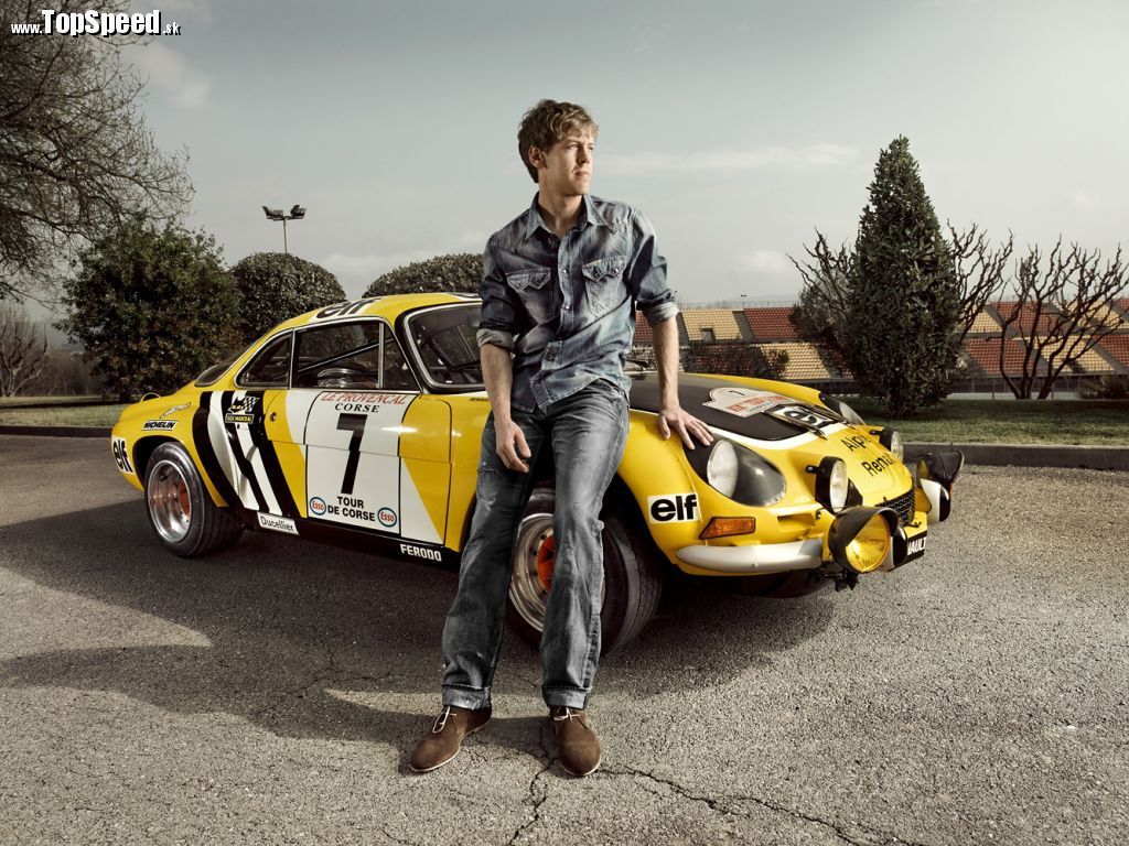 Nedávna produkcia fotografií Sebastiana Vettela s Alpine A110 pre magazín GQ nebol náhodný