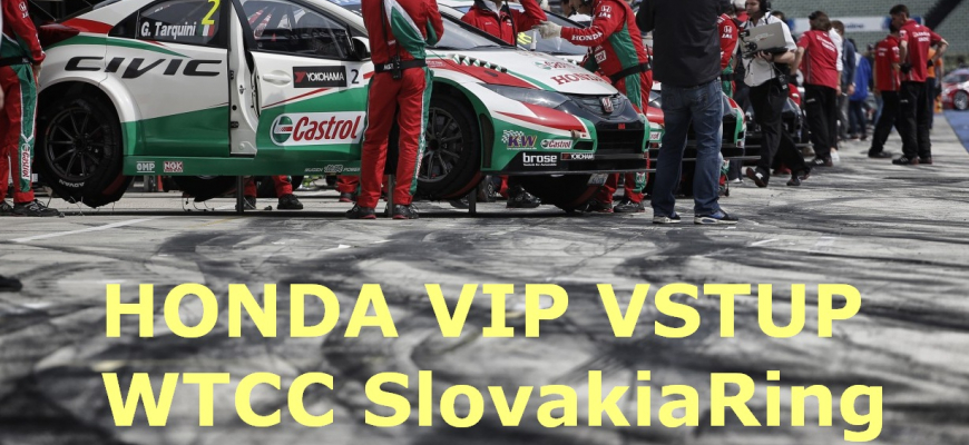 Hraj o lístok na WTCC aký sa nedá kúpiť - Honda FanZone