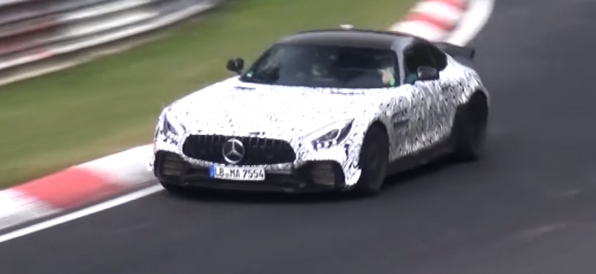 Na Nordschleife už asi jazdí Mercedes-AMG GT Black Series