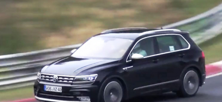 Testuje VW päťvalcový Tiguan R? Dúfame, že áno!