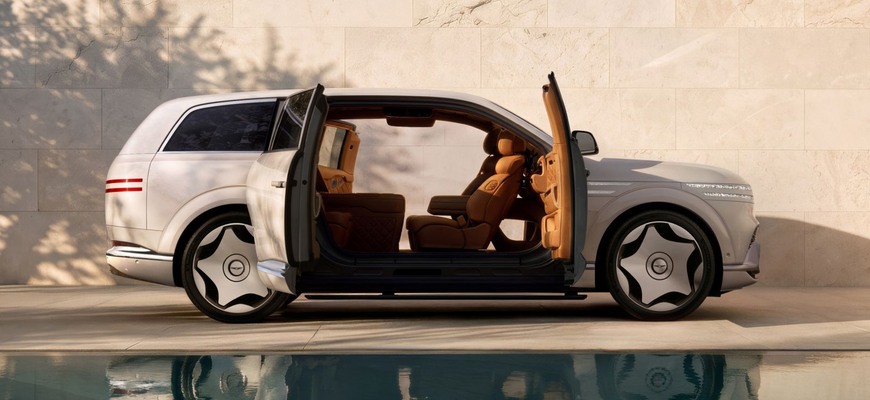 Nový Genesis GV90: superluxusné kórejské SUV chce vyzvať Bentley a Rolls-Royce