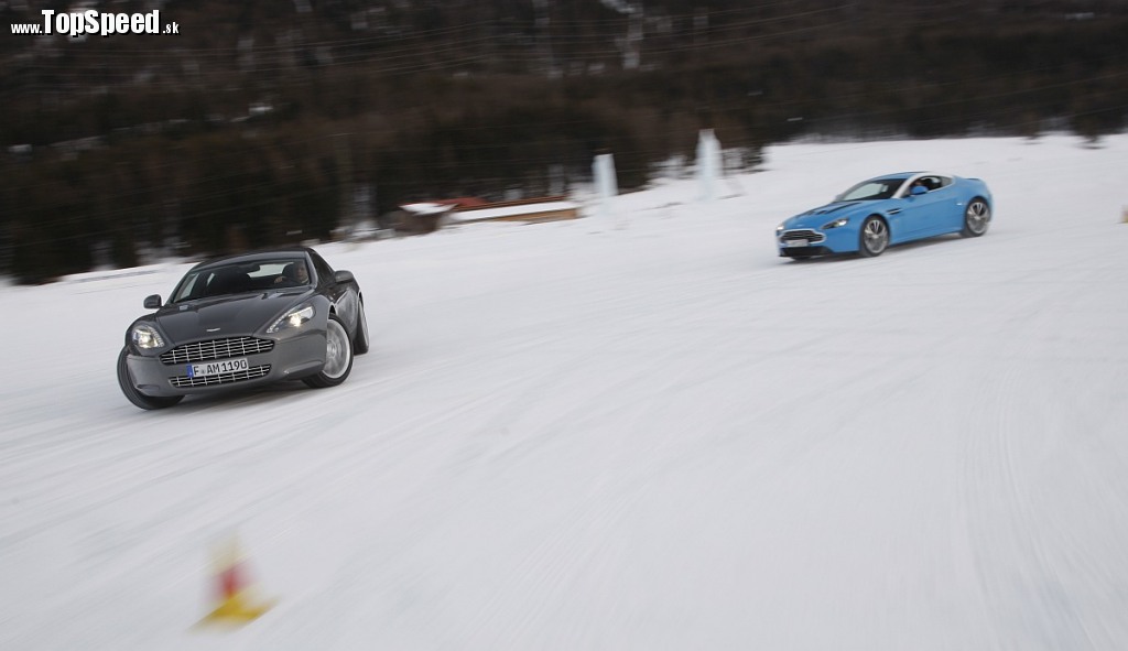 Aston Martin on Ice