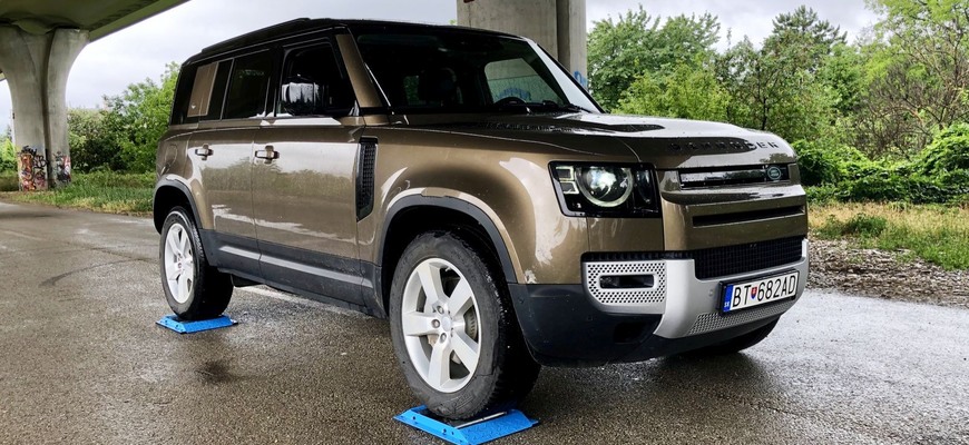 Land Rover Defender 4x4 test