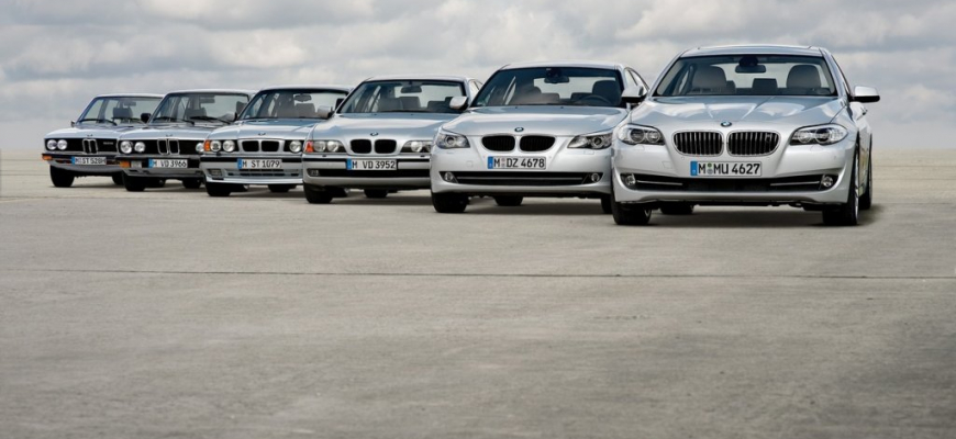 Je tu 5ta generácia BMW radu 5
