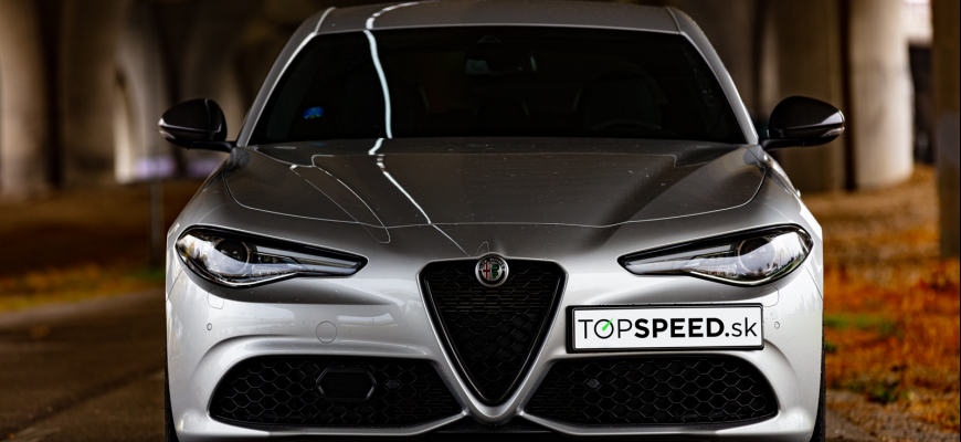 Test Alfa Romeo Giulia 2,0 GME Veloce Ti: Rande s Taliankou