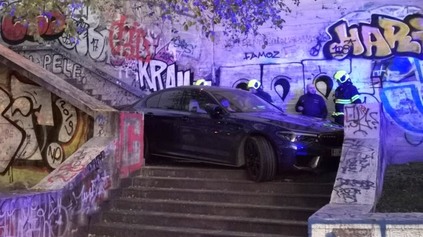 Na pražskom schodisku skúšal pohon BMW xDrive. Nepochodil