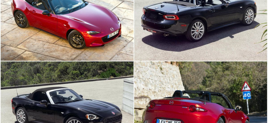 ANKETA: Kto je krajší? Mazda MX-5 alebo Fiat 124 Spider?