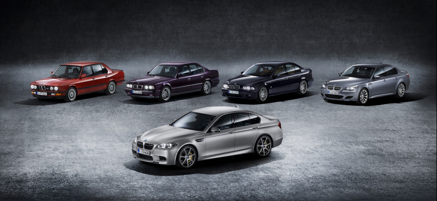 Evolúcia BMW M5 v skratke. Poznáte detaily?