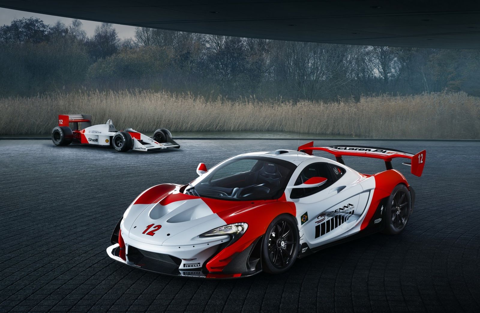 McLaren P1 GTR oslavuje 30. rokov od 1. titulu Ayrtona Sennu