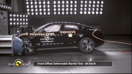 AJ ELEKTRICKÉ PORSCHE TAYCAN EURO NCAP PREŠLO NA 5 HVIEZDIČIEK